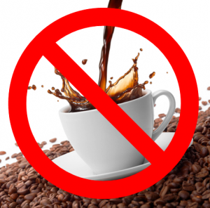 Reduzir o consumo de cafeína e bebidas alcoólicas