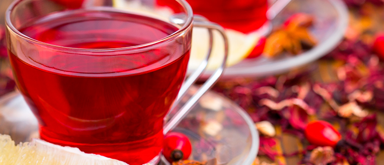 chá de hibisco combate gordura da barriga e quadris chá