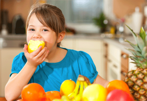 falta de apetite infantil frutas