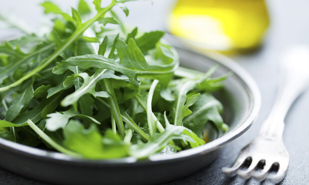 salada verde nutriela rúcula