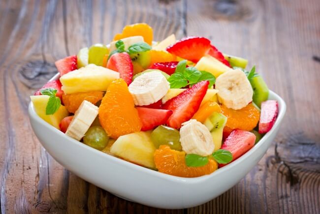 intestino preso frutas nutriela